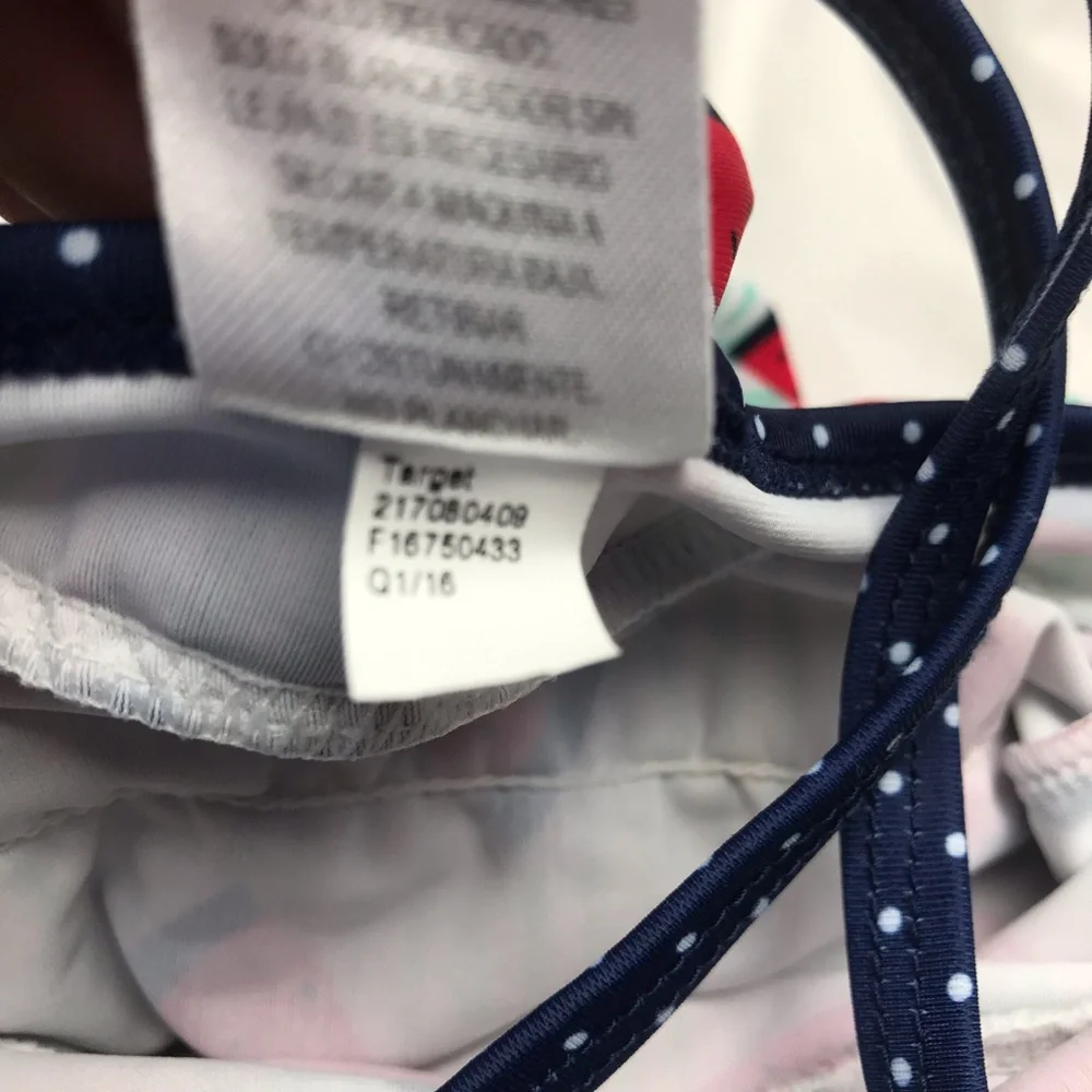 Girls swimsuits 3-6 months flamingos & watermelon